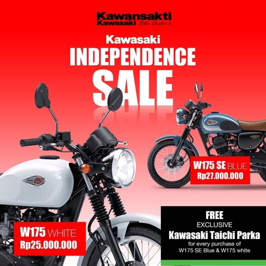 Ada Flash Sale Dari Kawasaki W175 Cuma 25 Juta Rupiah